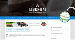 Desktop Screenshot of kokuszolaj.com